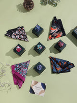 Statement Pocket Squares – Curated Gift Set of 9 - TOSSIDO