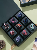 Statement Pocket Squares – Curated Gift Set of 9 - TOSSIDO