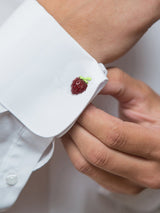 Strawberry Cufflinks - TOSSIDO