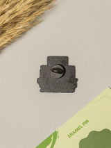 Strong Typography Enamel Pin