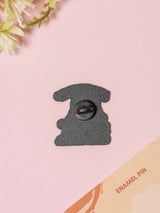 Stubborn Typography Enamel Pin - TOSSIDO