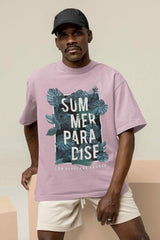 Summer Paradise Oversized Tee - TOSSIDO