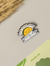 Tacos Typography Enamel Pin - TOSSIDO