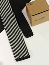 Tangy Knitted Necktie - TOSSIDO