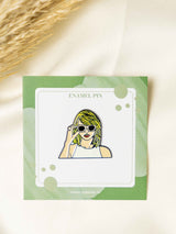 Taylor Swift Enamel Pin - TOSSIDO