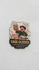 The "Case Closed" Finals Fridge Magnet - TOSSIDO