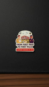 The "Full Circle" JGU Journey Fridge Magnet - TOSSIDO
