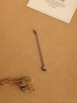 The Hamilton Crystal Collar Pin - TOSSIDO
