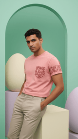 The JGU Blush Graffiti T-Shirt - TOSSIDO