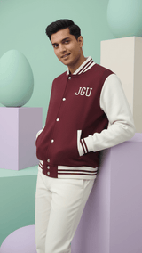 The JGU Heritage Varsity Jacket - TOSSIDO