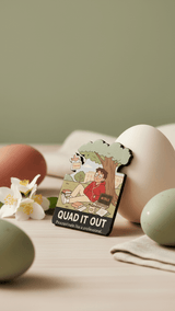 The "Quad It Out" Fridge Magnet - TOSSIDO