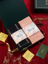 Timeless His Muffler & Her Designer Stole Gift Set - TOSSIDO