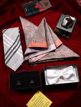 Tossido’s Classic Grey & Paisley Men’s Gift Box - TOSSIDO
