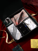 Tossido’s Classic Grey & Paisley Men’s Gift Box - TOSSIDO