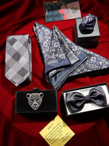 Tossido’s Elegant Grey - Themed Men's Gift Box - TOSSIDO