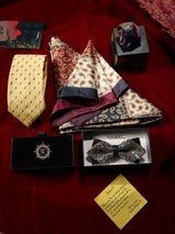 Tossido’s Yellow & Maroon Luxe Men’s Gift Box - TOSSIDO