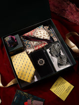 Tossido’s Yellow & Maroon Luxe Men’s Gift Box - TOSSIDO