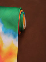 Tricolor Flag Printed Necktie - TOSSIDO