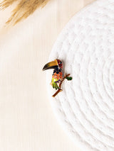 Tropical Toucan Brooch - TOSSIDO