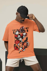 Trust No One Oversized Tee - TOSSIDO