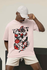 Trust No One Oversized Tee - TOSSIDO