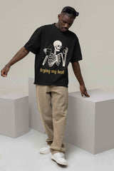 Trying My Best Oversized Tee - TOSSIDO