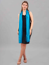 Turquoise Bliss Kashmiri Stole - TOSSIDO