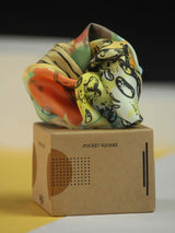 Turquoise Novelty Pocket Square - TOSSIDO