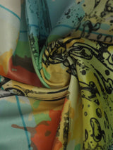 Turquoise Novelty Pocket Square - TOSSIDO