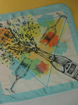 Turquoise Novelty Pocket Square - TOSSIDO