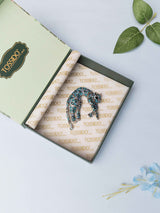 Turquoise Panther Brooch - TOSSIDO