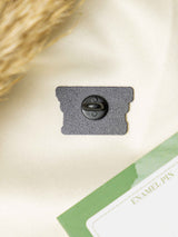 Unpredictable Typography Enamel Pin - TOSSIDO