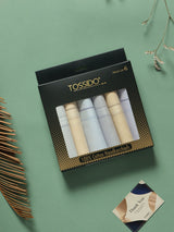 Vibrant Mix Cotton Handkerchief Set - TOSSIDO
