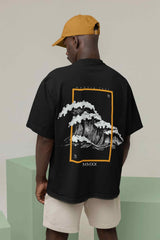 Waves Oversized Tee - TOSSIDO