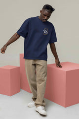 Waves Oversized Tee - TOSSIDO