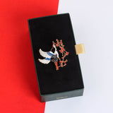 White Flamingo Brooch - TOSSIDO