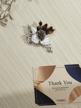 White Horse Brooch - TOSSIDO