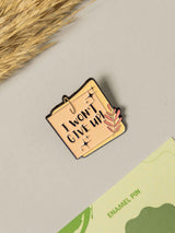 Willful Typography Enamel Pin - TOSSIDO
