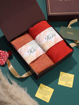 Woolen Muffler Pair for Him & Her - TOSSIDO