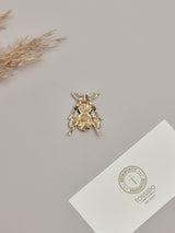 Yellow Bee Brooch - TOSSIDO