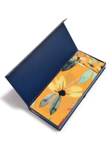 Yellow Floral Scarf & Scarf Bag Set - TOSSIDO