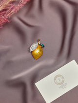 Yellow Lemon Brooch