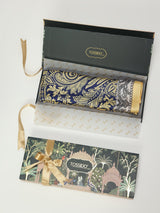 Yellow Paisley Short Scarf - TOSSIDO