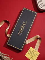 Yellow Solid Knitted Necktie - TOSSIDO