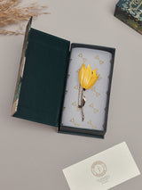 Yellow Tulip Brooch - TOSSIDO