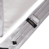 Ash Necktie & Pocket Square - TOSSIDO