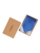 Berry Blue Cravat & Pocket square - TOSSIDO