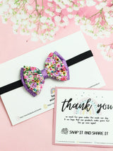 Bloomalicious Kids Bow Headband - TOSSIDO