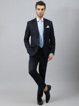 Blue Anchor Necktie & Pocket Square Giftset - TOSSIDO