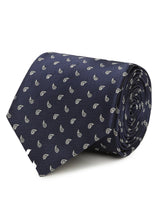 Blue Paisley Necktie